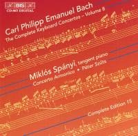 Bach Carl Philipp Emanuel - Keyboard Concertos Vol 8 ryhmässä CD / Klassiskt @ Bengans Skivbutik AB (2007381)