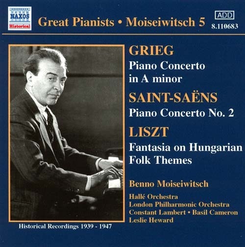 Various - Moiseiwitsch 5 ryhmässä CD / Myydyimmät @ Bengans Skivbutik AB (2007449)