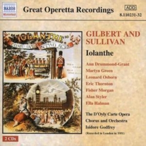 Gilbert & Sullivan - Iolanthe ryhmässä CD @ Bengans Skivbutik AB (2007481)