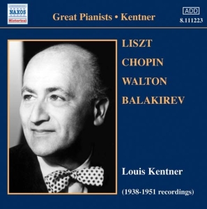 Louis Kentner - Various Works ryhmässä CD @ Bengans Skivbutik AB (2007527)