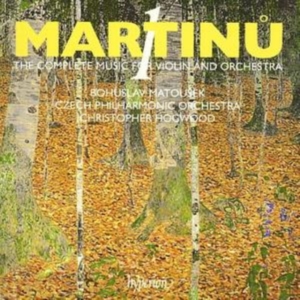 Martinu - Music For Violin And Orchestra ryhmässä CD @ Bengans Skivbutik AB (2007544)