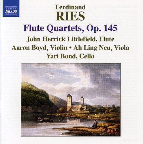 Ries - Flute Quartets ryhmässä CD / Klassiskt @ Bengans Skivbutik AB (2007547)