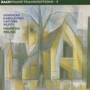 Bach - Piano Transcriptions 5 (H Miln ryhmässä CD @ Bengans Skivbutik AB (2007863)
