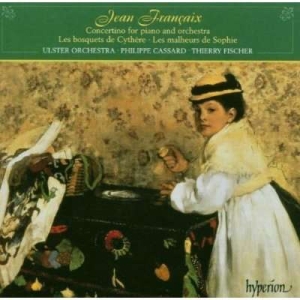 Francaix Jean - Concertino For Piano & Orchest ryhmässä Externt_Lager / Naxoslager @ Bengans Skivbutik AB (2007922)