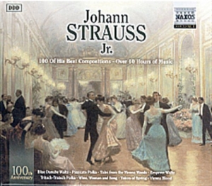 Strauss Johann - 100 Of His Best Compositions ryhmässä CD / Klassiskt @ Bengans Skivbutik AB (2008008)
