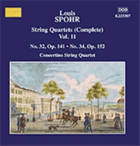 Spohr Louis - Stråkkvart.3 ryhmässä CD @ Bengans Skivbutik AB (2008131)