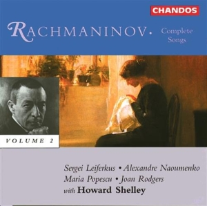 Rachmaninov - Songs Vol 2 ryhmässä CD @ Bengans Skivbutik AB (2008228)