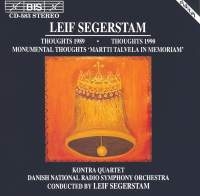 Segerstam Leif - Thoughts 1989/1990 ryhmässä CD @ Bengans Skivbutik AB (2008349)