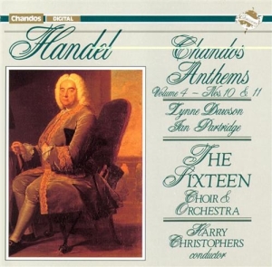 Handel - Chandos Anthems Vol 4 ryhmässä CD @ Bengans Skivbutik AB (2008436)