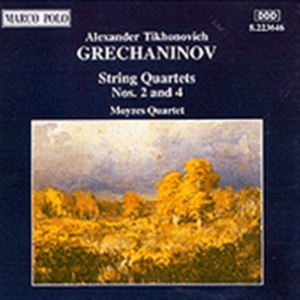 Grechaninov Alexandr Tikhonov - String Quartet Op70 Op124 ryhmässä CD @ Bengans Skivbutik AB (2008750)