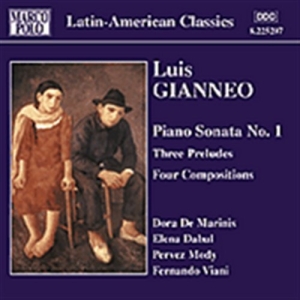 Gianneo Luis - Piano Works Vol 3 ryhmässä CD @ Bengans Skivbutik AB (2008752)