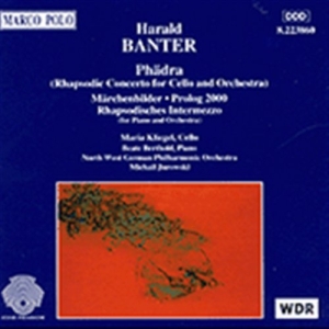 Banter Harald - Works For Cello Piano Orchestr ryhmässä CD @ Bengans Skivbutik AB (2008812)