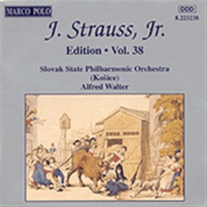 Strauss Ii Johann - Edition Vol. 38 ryhmässä CD @ Bengans Skivbutik AB (2009101)