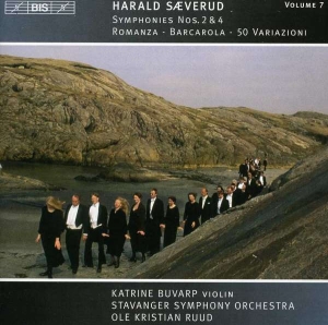 Saeverud - Symphonies 2 & 4 ryhmässä CD @ Bengans Skivbutik AB (2009135)
