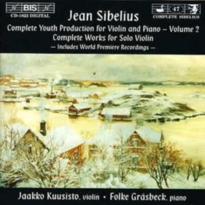 Sibelius Jean - Youth Production Vol1 ryhmässä CD @ Bengans Skivbutik AB (2009144)