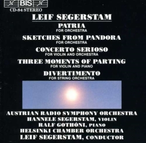 Segerstam Leif - Orchestral Works ryhmässä CD @ Bengans Skivbutik AB (2009188)