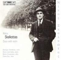 Skalkottas Nikos - Duos With Violin ryhmässä CD @ Bengans Skivbutik AB (2009197)