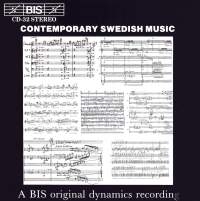 Various - Contemporary Swedish Music ryhmässä CD @ Bengans Skivbutik AB (2009231)