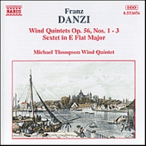 Danzi Franz - Wind Quintets Op. 56 1-3 ryhmässä CD @ Bengans Skivbutik AB (2009352)