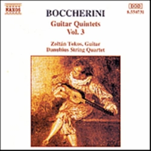 Boccherini Luigi - Guitar Quintets Vol 3 ryhmässä CD @ Bengans Skivbutik AB (2009374)