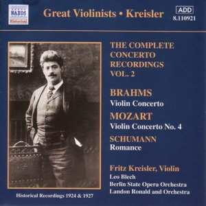 Mozart/Brahms/Schumann - Violin Concertos ryhmässä CD @ Bengans Skivbutik AB (2009571)