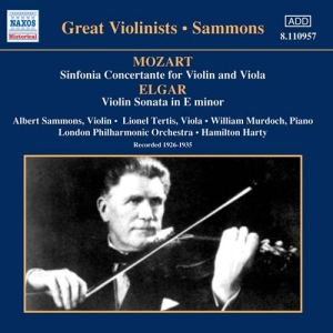 Elgar/Mozart - Sinfonia Concertante ryhmässä CD @ Bengans Skivbutik AB (2009579)