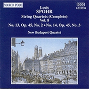 Spohr Louis - String Quartet Op45 2 3 ryhmässä CD @ Bengans Skivbutik AB (2009585)