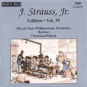 Strauss Ii Johann - Edition Vol. 39 ryhmässä CD @ Bengans Skivbutik AB (2009587)