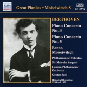 Beethoven Ludwig Van - Piano Concertos 3 & 5 /Moiseiw ryhmässä CD @ Bengans Skivbutik AB (2009612)