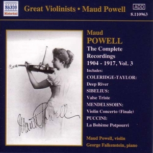 Various - Maud Powell Vol 3 ryhmässä CD @ Bengans Skivbutik AB (2009618)