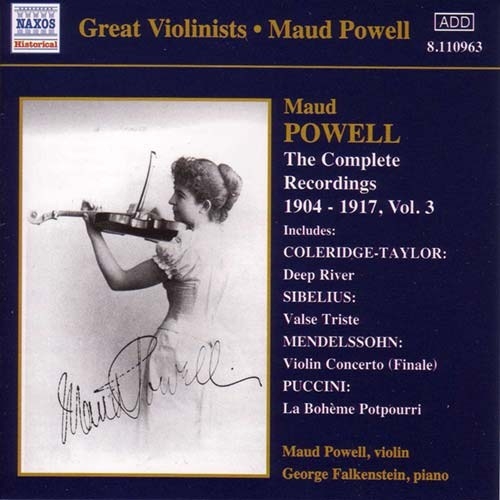 Various - Maud Powell Vol 3 ryhmässä Externt_Lager / Naxoslager @ Bengans Skivbutik AB (2009618)