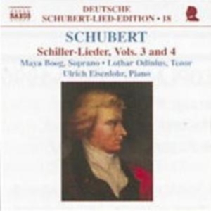 Schubert Franz - Schiller-Lieder Vol 3 ryhmässä CD @ Bengans Skivbutik AB (2009697)