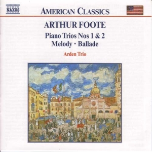 Foote Arthur - Pianotrio Nr 1 & 2 ryhmässä CD @ Bengans Skivbutik AB (2009738)