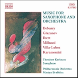 Various - Saxophone And Orchestral Music ryhmässä CD @ Bengans Skivbutik AB (2009756)