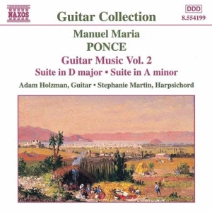 Ponce Manuel - Guitar Music Vol 2 ryhmässä CD @ Bengans Skivbutik AB (2009973)