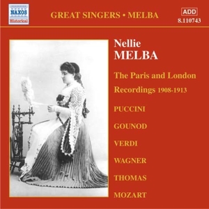 Nellie Melba - Paris & London Recordings ryhmässä CD @ Bengans Skivbutik AB (2009996)