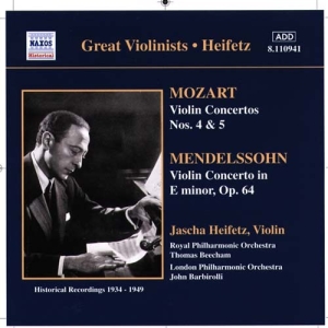 Mendelssohn Felix - Violin Concertos ryhmässä CD @ Bengans Skivbutik AB (2010008)