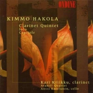 Hakola Kimmo - Clarinet Quintet, Capriole, Lo ryhmässä CD @ Bengans Skivbutik AB (2010056)