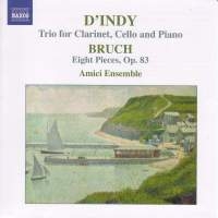 Bruch Max - Klarinettrio ryhmässä CD / Klassiskt @ Bengans Skivbutik AB (2010436)