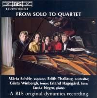 Various - From Solo To Quartet Vocal ryhmässä CD @ Bengans Skivbutik AB (2010669)