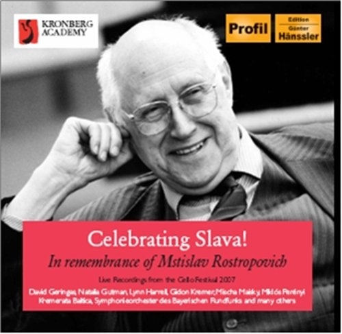 Various - Celebrating Slava Rostropovich ryhmässä CD @ Bengans Skivbutik AB (2010713)