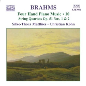 Brahms Johannes - Four Hand Piano Music 10 ryhmässä CD @ Bengans Skivbutik AB (2010743)
