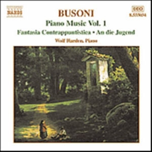 Busoni Ferrucio - Piano Music Vol 1 ryhmässä CD @ Bengans Skivbutik AB (2010746)
