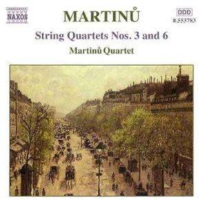 Martinu Bohuslav - String Quartets Vol 2 ryhmässä Externt_Lager / Naxoslager @ Bengans Skivbutik AB (2010872)