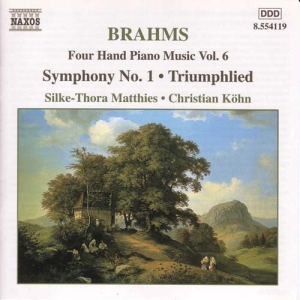 Brahms Johannes - Four Hand Piano Music 6 ryhmässä CD @ Bengans Skivbutik AB (2010915)