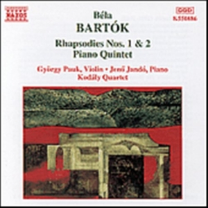 Bartok Bela - Rhapsodies 1 & 2 ryhmässä CD @ Bengans Skivbutik AB (2011037)