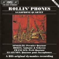 Various - Rollin Phones Sax Quartet ryhmässä CD @ Bengans Skivbutik AB (2011496)
