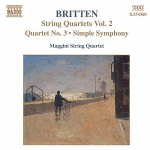Britten Benjamin - String Quartets Vol 2 ryhmässä CD @ Bengans Skivbutik AB (2011721)