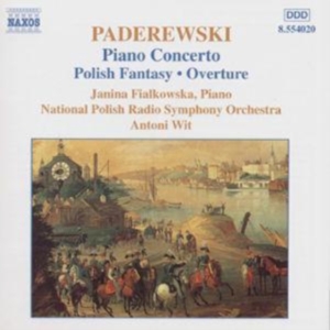 Paderewski Ignacy - Piano Concerto ryhmässä CD @ Bengans Skivbutik AB (2011728)