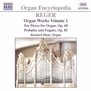 Reger Max - Organ Works Vol 1 ryhmässä CD @ Bengans Skivbutik AB (2011732)